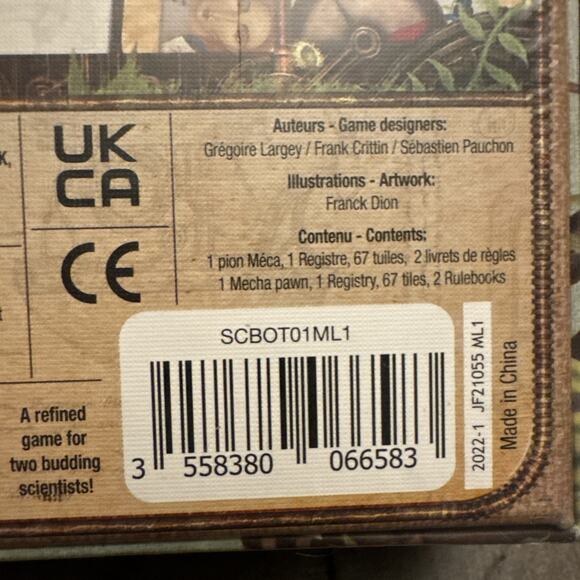 Botanik Game by Space Cowboys, Complete! New And Sealed! 10+ - Picture 4 of 6